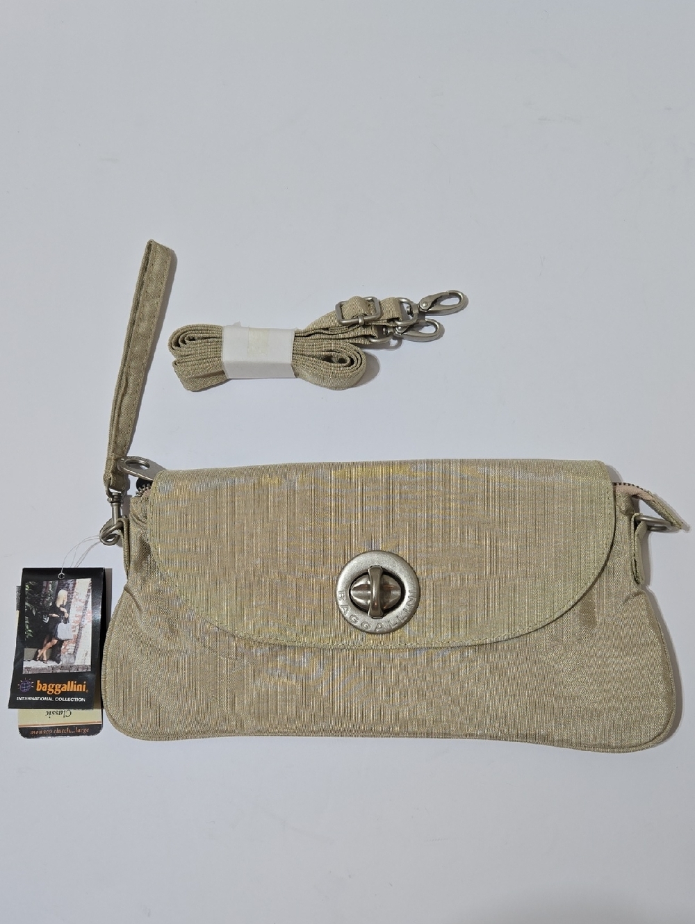 Baggallini Monaco Convertible Clutch with Removable Strap